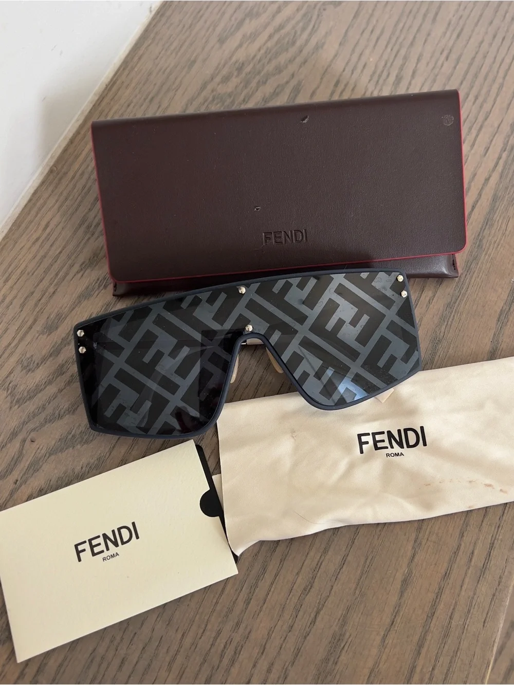 Fendi Men Ff M 0076/G/S Sunglasses OPJP Blue /7R Blue Silver